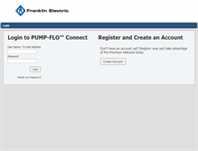 Tablet Screenshot of franklin.pump-flo.com